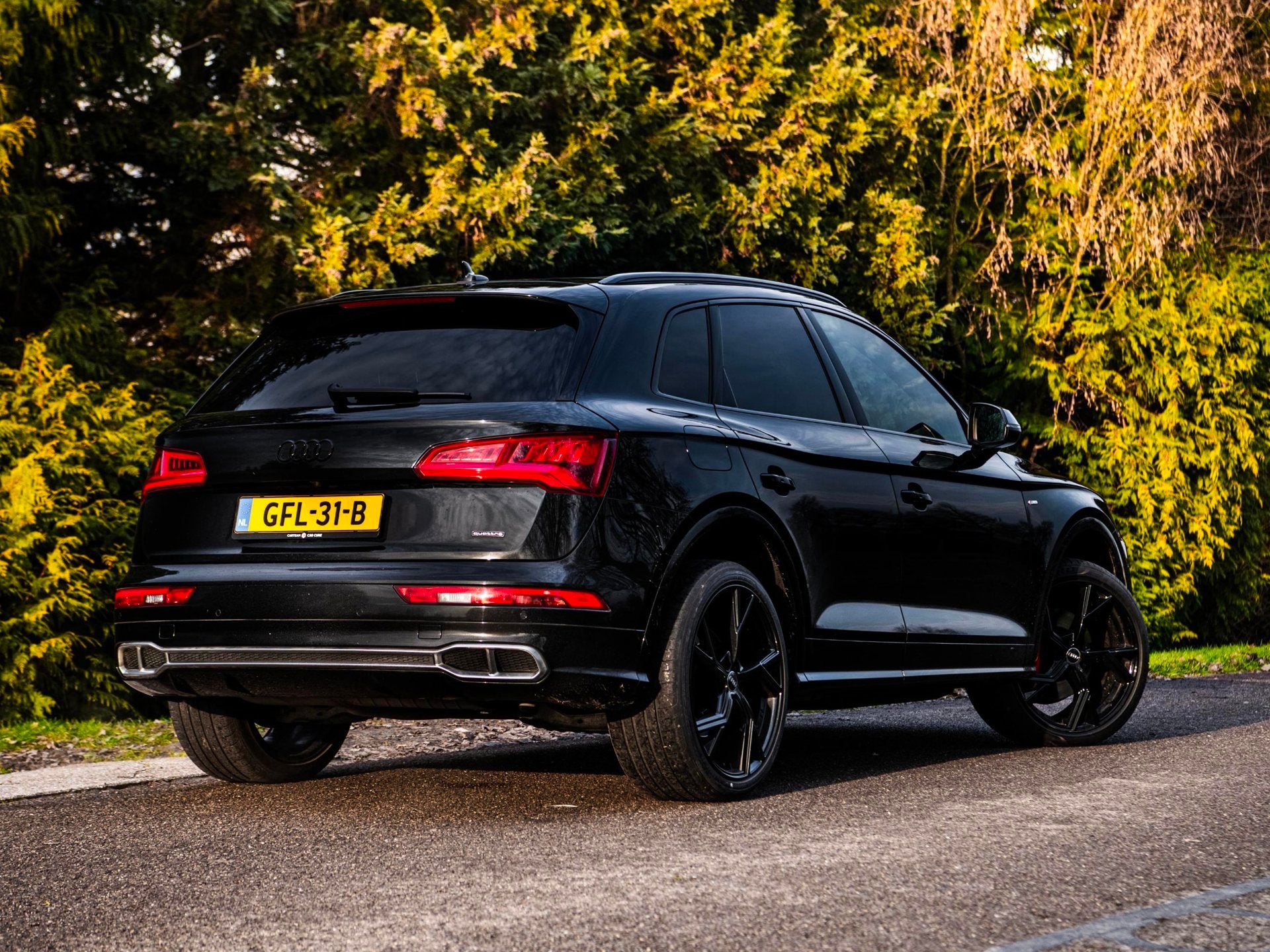 Audi Q5 55 Tfsi e Quattro Competition 367pk S Tronic 2020, Automaat, 4 cilinders, Zwart, Bedrijf