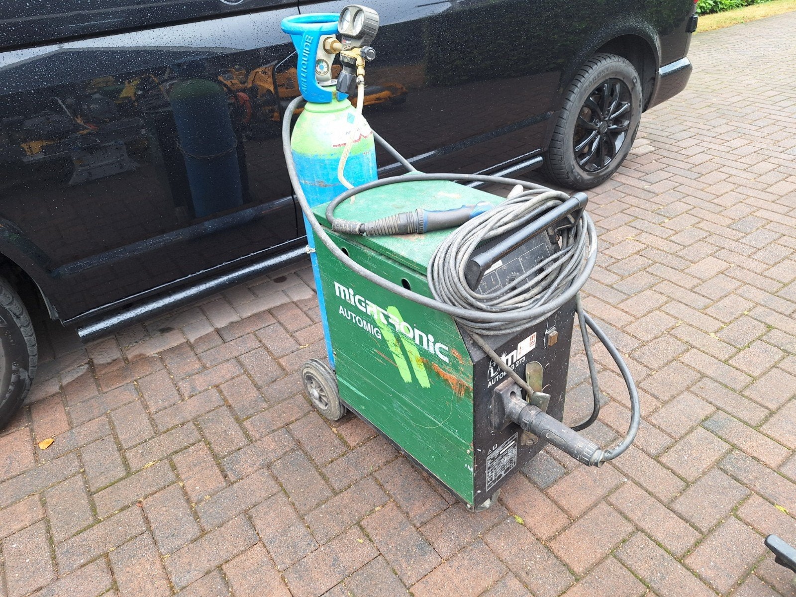 migatronic automig273 lasapparaat 400 volt 250 amp, Ophalen, Gebruikt, 250 ampère of meer, Co2