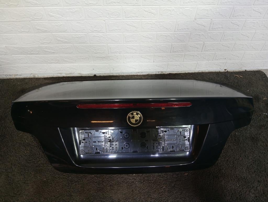 BMW 1 serie cabrio E88 Kofferklep Achterklep 475 Zwart Klep, Ophalen, Gebruikt, Achterklep, Achter
