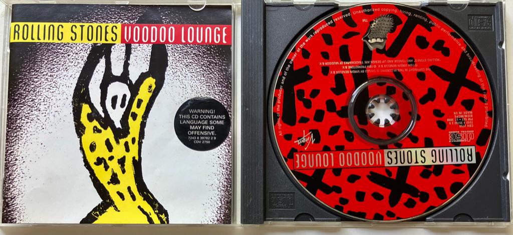 MP820 CD Rolling Stones Voodoo Lounge €5 Cd M-  Cover M-, Ophalen of Verzenden, Zo goed als nieuw, Rock-'n-Roll