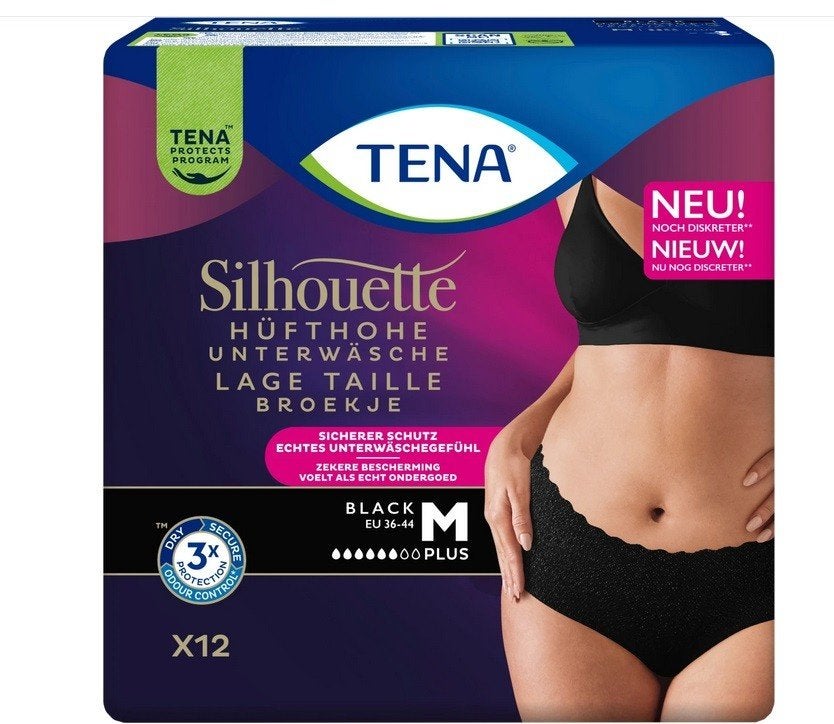 Tena Silhouette Pants Plus Low Waist (12pc), Diversen, Verpleegmiddelen, Ophalen of Verzenden, Nieuw