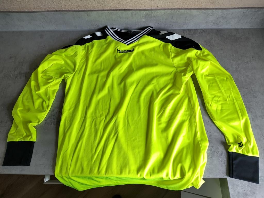 Keepers kleding hummel maat L zgan, Verzenden, Zo goed als nieuw, Zwart, Voetbal