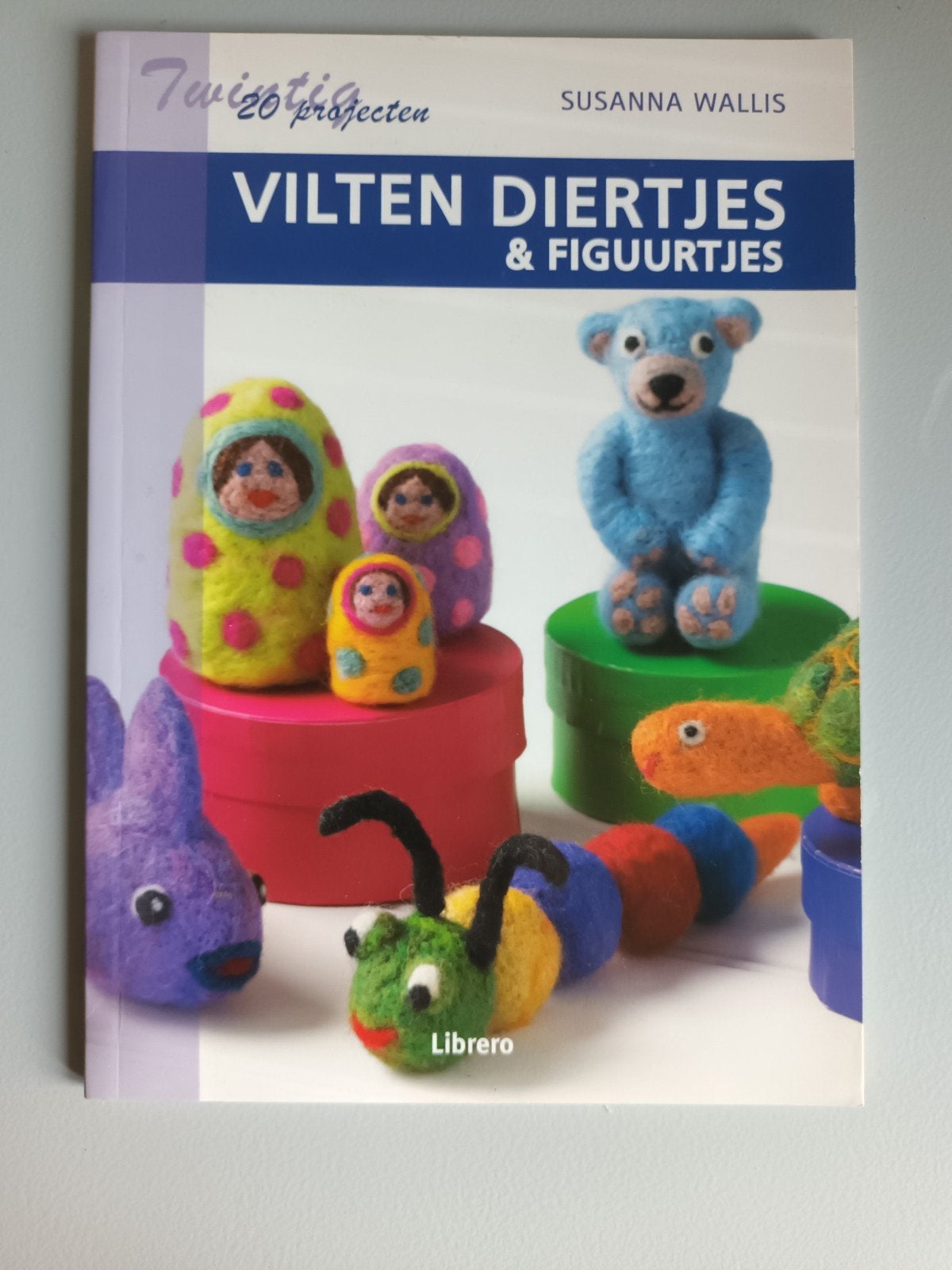 Susanna Wallis Vilten diertjes & figuurtjes vilt dieren zgan, Ophalen of Verzenden, Zo goed als nieuw, Overige onderwerpen, Susanna Wallis