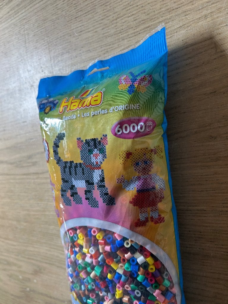 NIEUW | Hama Strijkkralen 6000 Kralen Zak, Ophalen of Verzenden, Nieuw