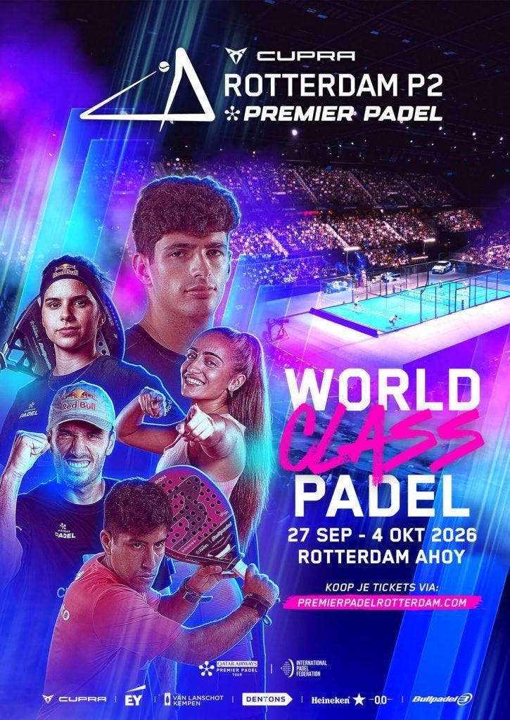 2x FINALE zo. 4 okt. 15u Premier Padel, 1e ring naast elkaar, Tickets en Kaartjes, Twee personen, Oktober