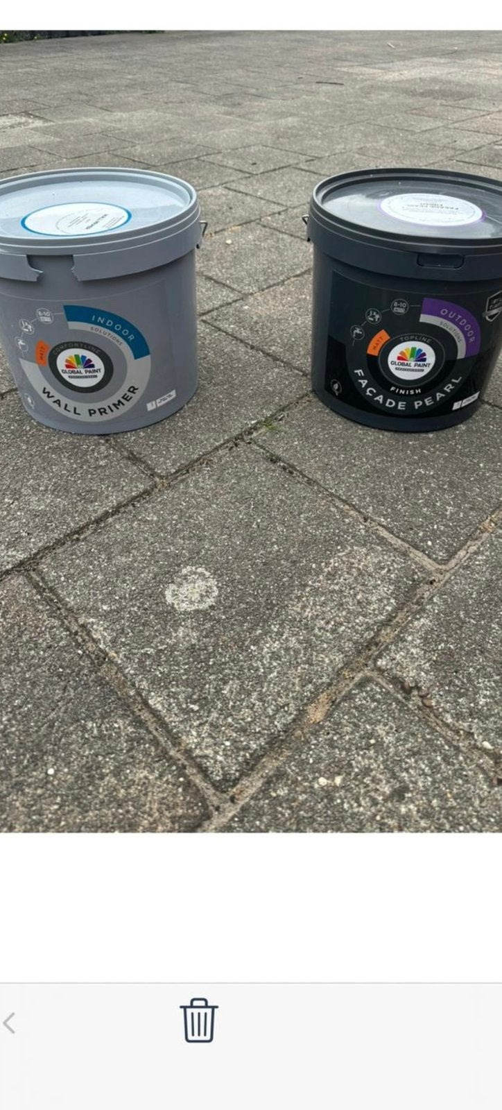 Muurverf en muurprimer, Doe-het-zelf en Verbouw, Wit, Nieuw, Ophalen of Verzenden, Verf