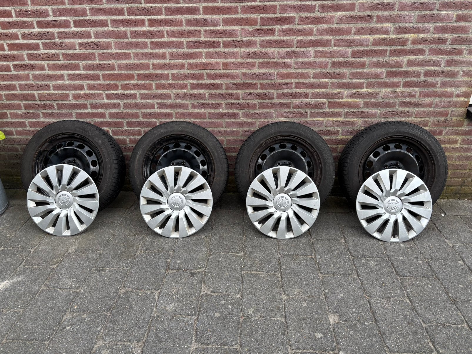Winterband skoda of volkswagen. T.E.A.B., Ophalen, Gebruikt