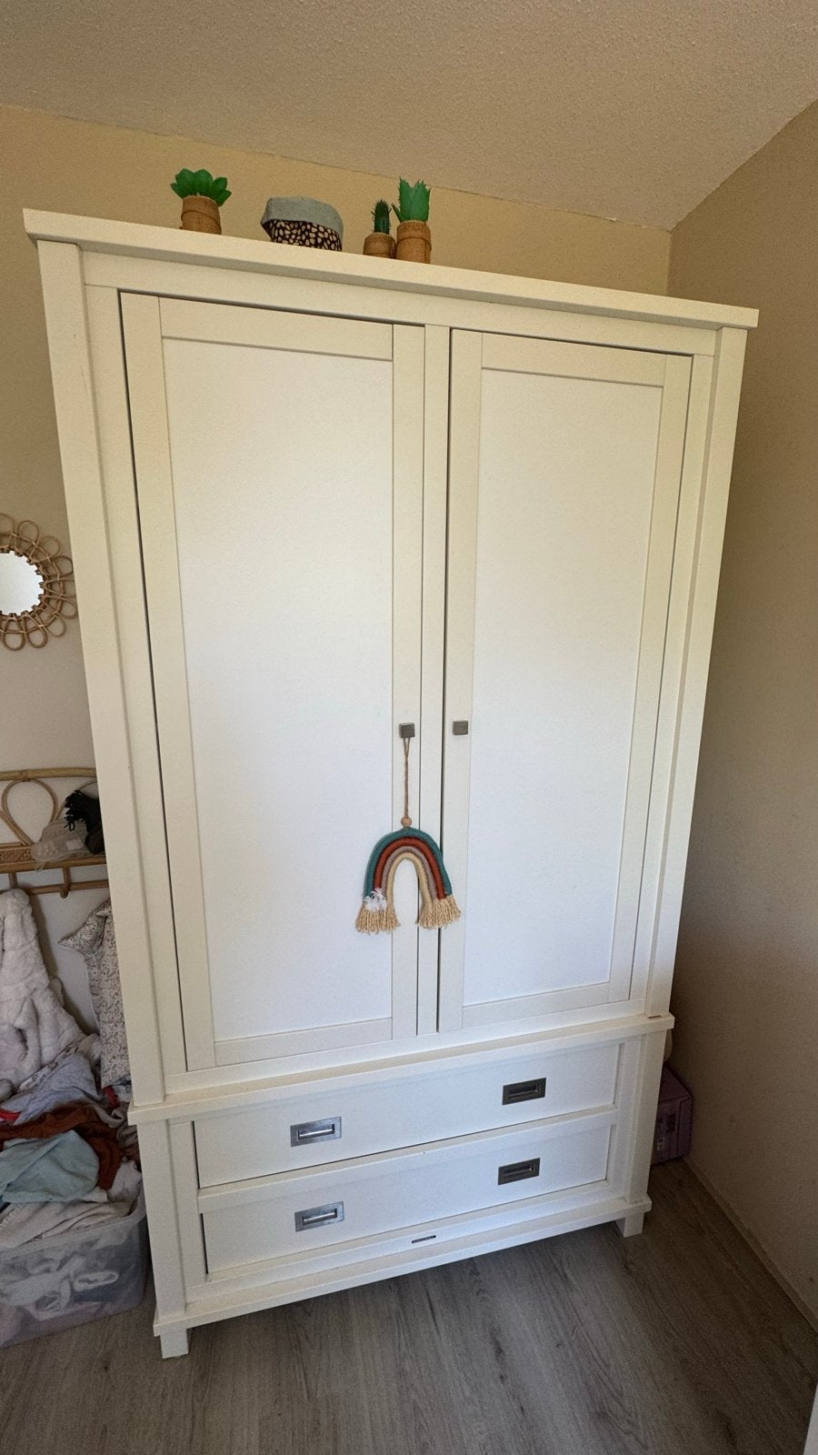 Kidsmill babykamer set: Kledingkast, Commode, Ledikant, Ophalen, Gebruikt, Jongetje of Meisje