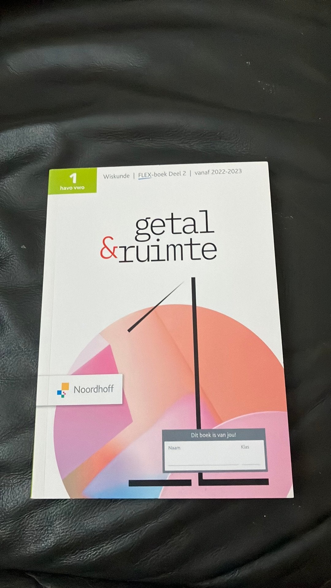Getal & Ruimte 13e ed havo/vwo 1 FLEX leerboek deel 2, Ophalen of Verzenden, Zo goed als nieuw