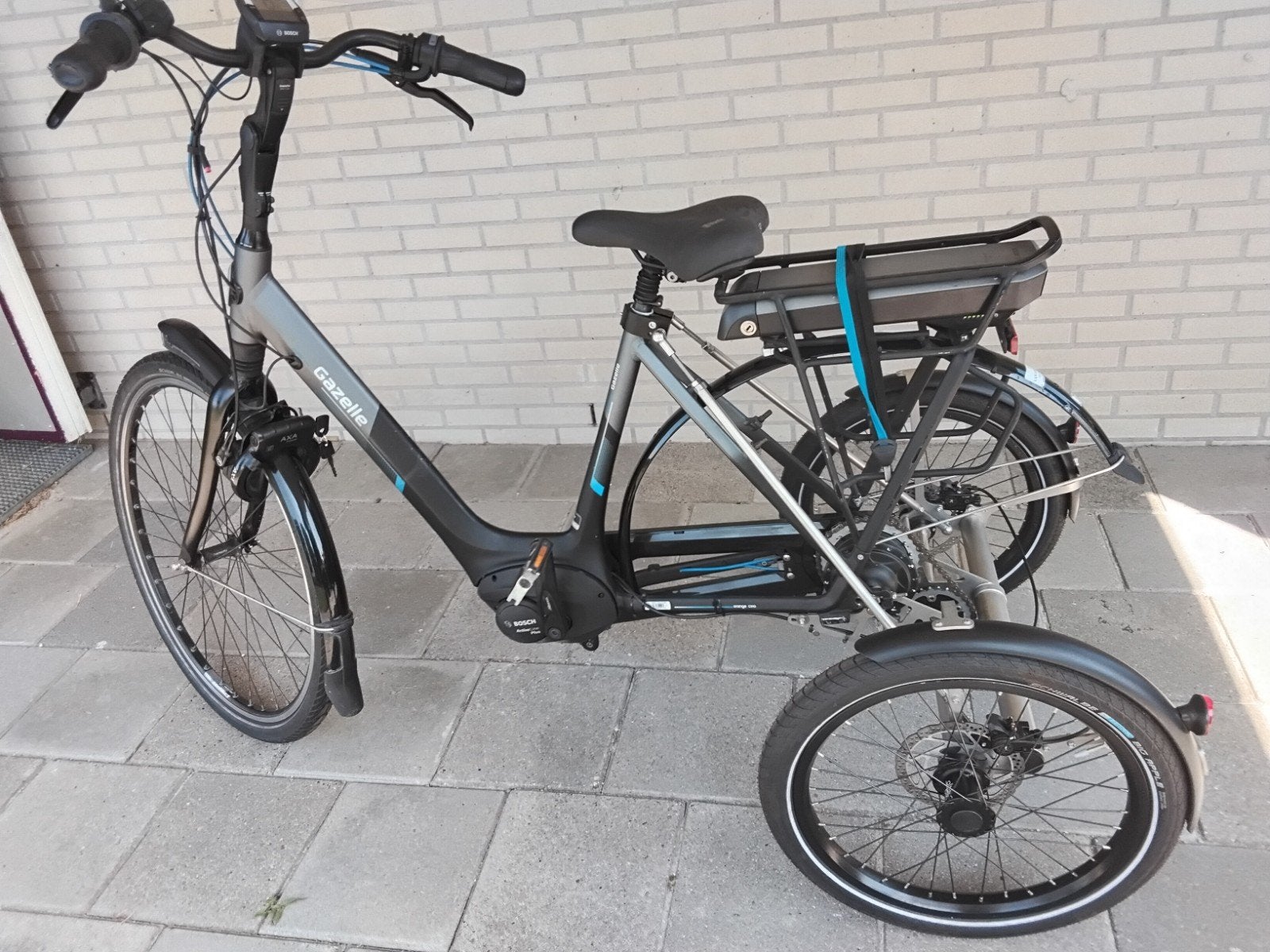 Gazelle driewielfiets, Fietsen en Brommers, Fietsen | Driewielfietsen, Ophalen of Verzenden, Zo goed als nieuw, Schijfrem, Gazelle fiets