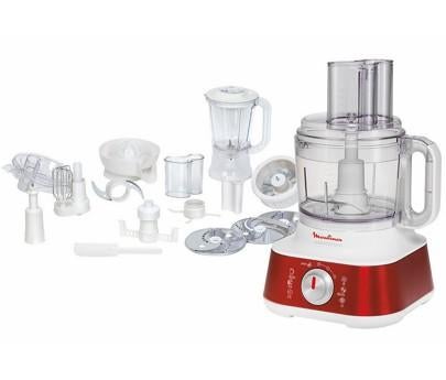 Moulinex Masterchef 8000 Keukenmachine Rood, Ophalen, Gebruikt, 3 snelheden of meer, 2 tot 3 liter
