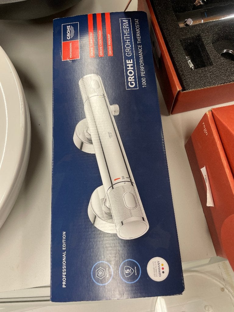 Grohe grohtherm Douchemengkraan, Ophalen of Verzenden, Nieuw, Chroom, Douche