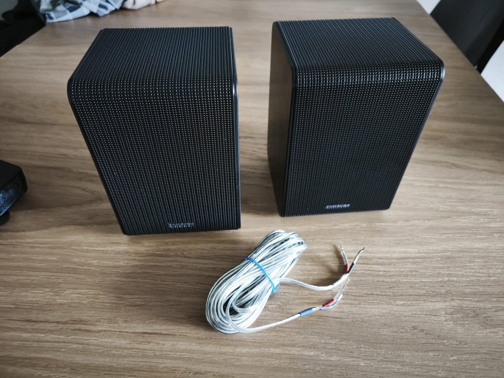 Samsung Rear Speakers (L/R) (PS‑RQ750F) – Nieuw & Ongebruikt, Overige merken, Nieuw, Ophalen of Verzenden, Minder dan 60 watt