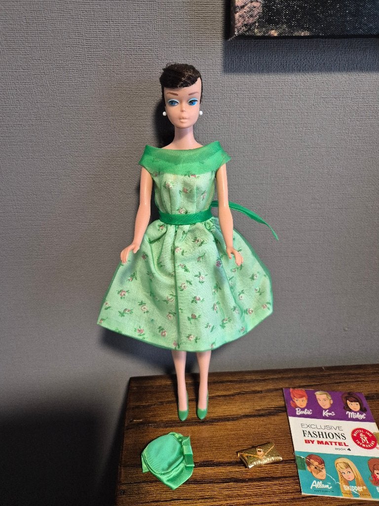 Vintage Barbie swirl ponytail uit 1963., Verzamelen, Ophalen of Verzenden, Gebruikt, Pop