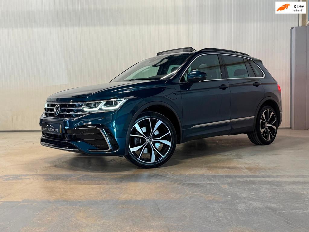 Volkswagen Tiguan 1.4 TSI eHybrid R-Line Business+ | IQ LIGH, Blauw, Hybride Elektrisch/Benzine, SUV of Terreinwagen, 750 kg