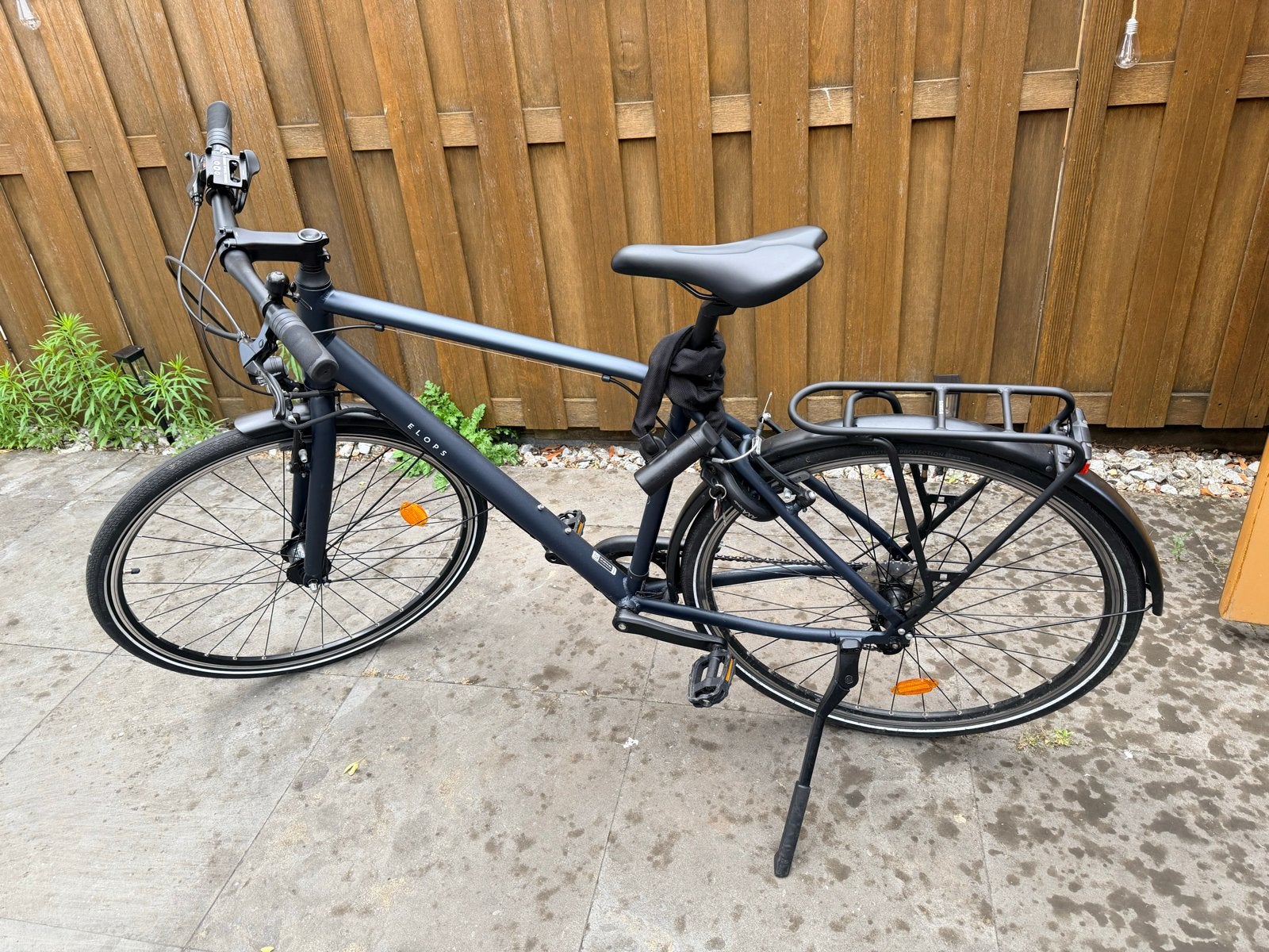 Decathlon Elops 500 Long City Bike - Maat L - Zo goed als ni, Fietsen en Brommers, Fietsen | Heren | Herenfietsen, Ophalen, Zo goed als nieuw