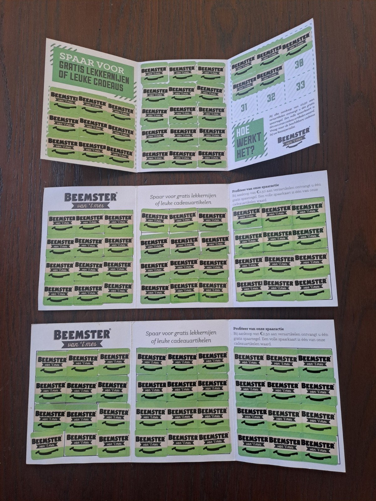 Beemster Spaarkaart - Spaar voor gratis lekkernijen, Ophalen of Verzenden, Nieuw