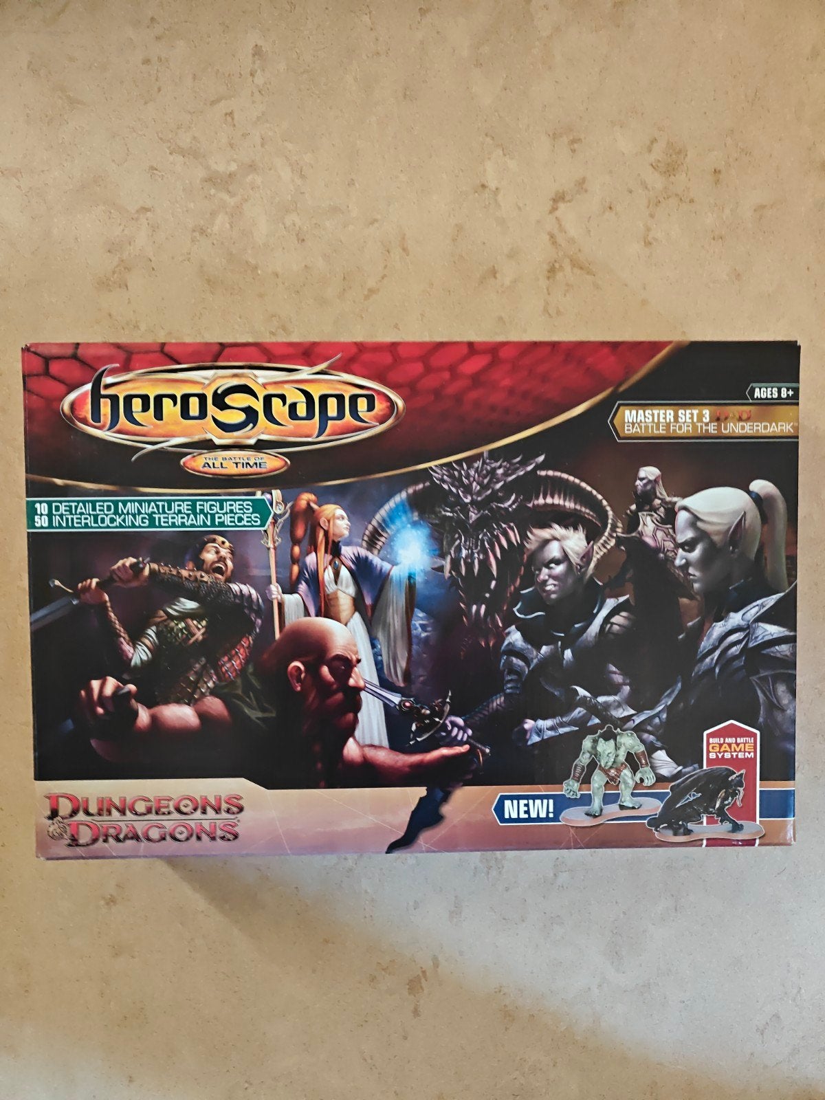Heroscape Master set 3 Battle for the Underdark D&D versie, Ophalen of Verzenden, Nieuw
