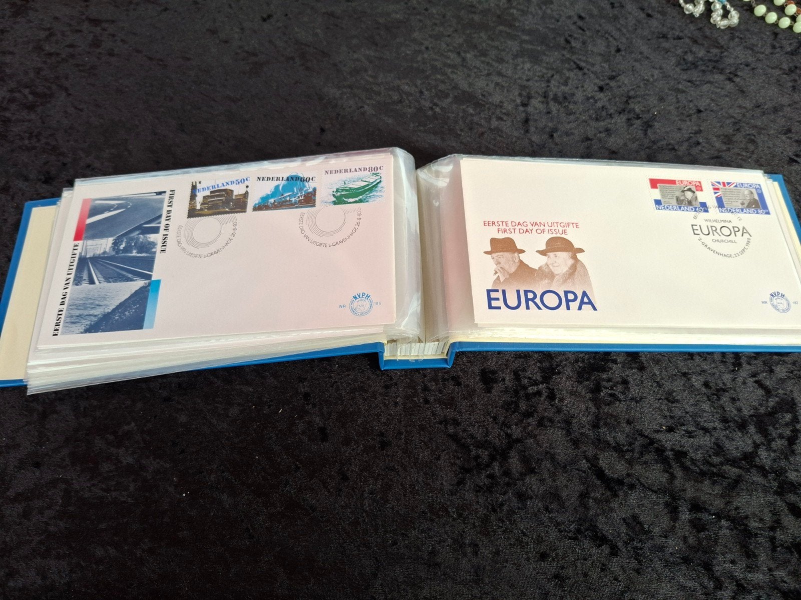 Eerstedag enveloppen, Ophalen, Onbeschreven, Nederland