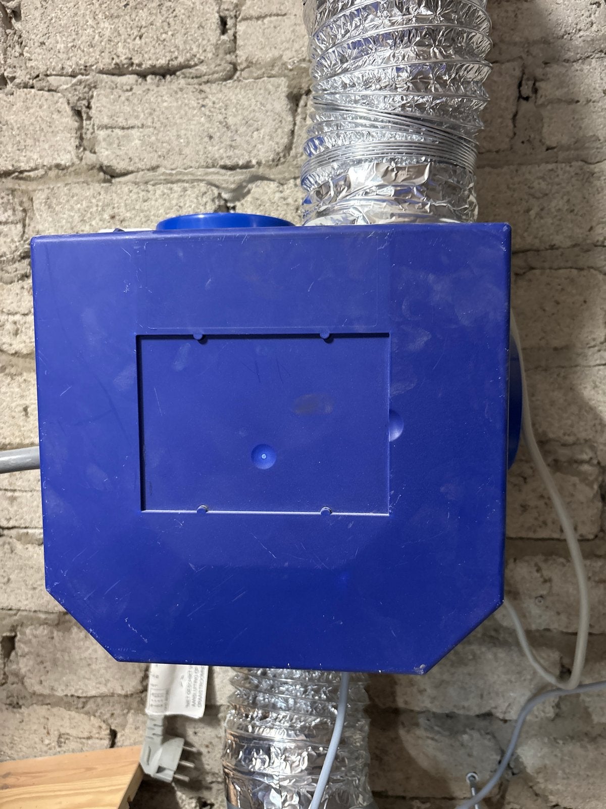 Itho Daalderop Ventilatie Box met Perilex Aansluiting, Ophalen of Verzenden, Gebruikt, Ventilator