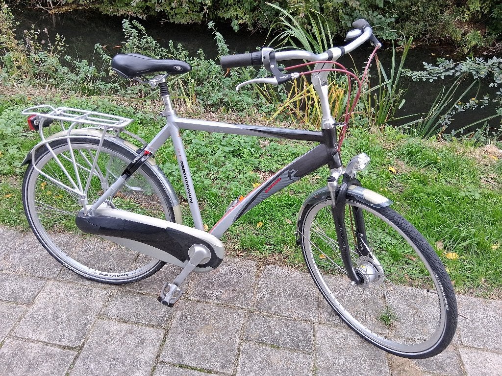 Batavus Crescendo Herenfiets 7 v, Fietsen en Brommers, Velgrem, Versnellingen, Zo goed als nieuw, 53 tot 57 cm