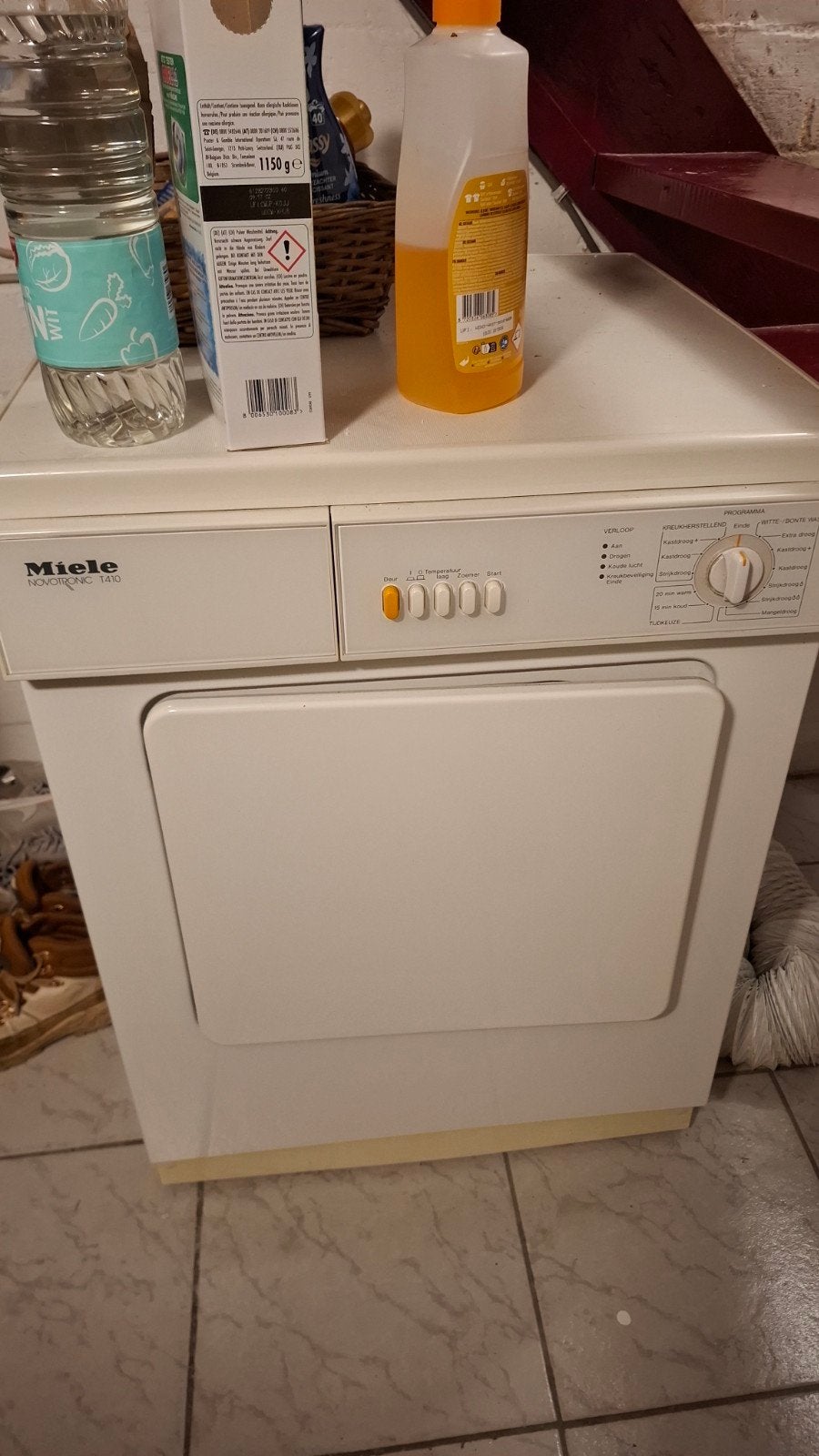 Miele Novotronic T410 droger - oud maar werkt perfect, Ophalen of Verzenden