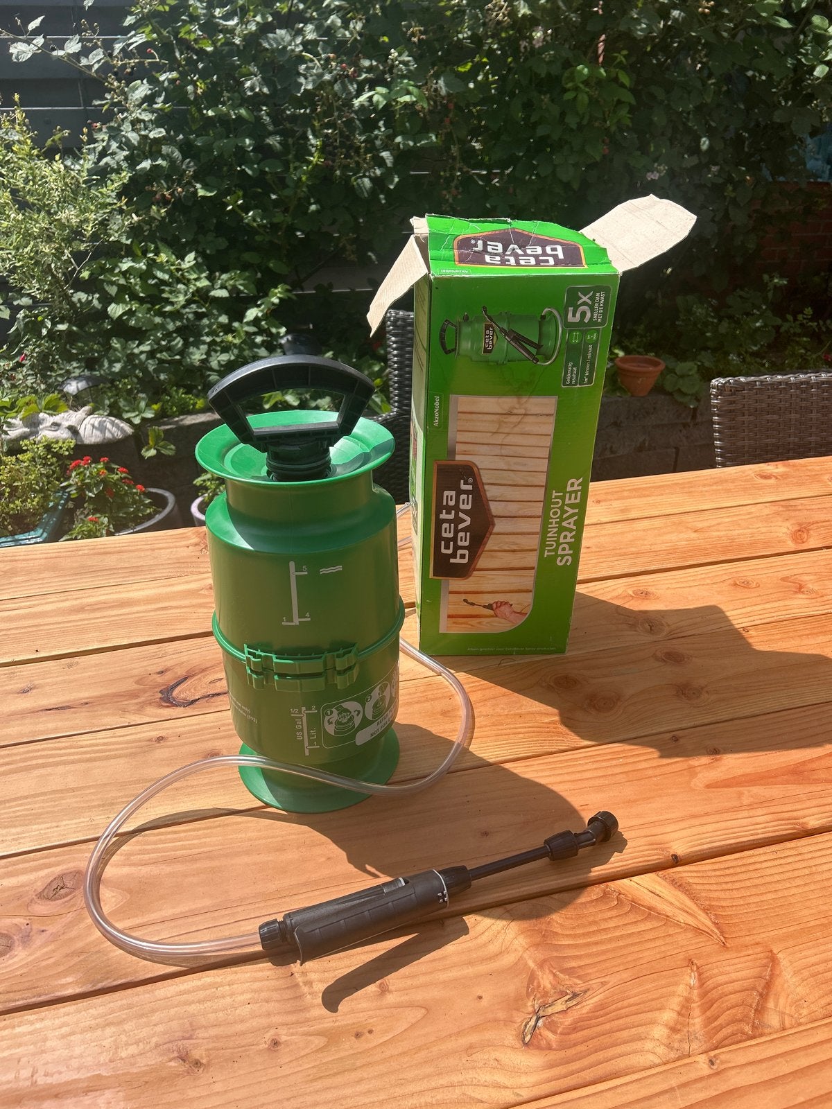 CetaBever Tuinhout Sprayer voor beits of verf, Ophalen, Nieuw, Verfspuit of Verfpomp
