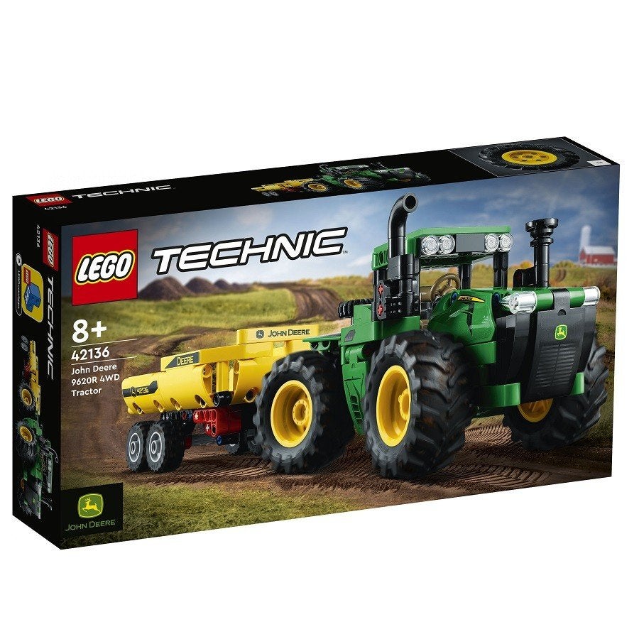 LEGO Technic 42136 John Deere 9620R 4WD Tractor * LEGOhuis, Lego, Nieuw, Ophalen of Verzenden, X