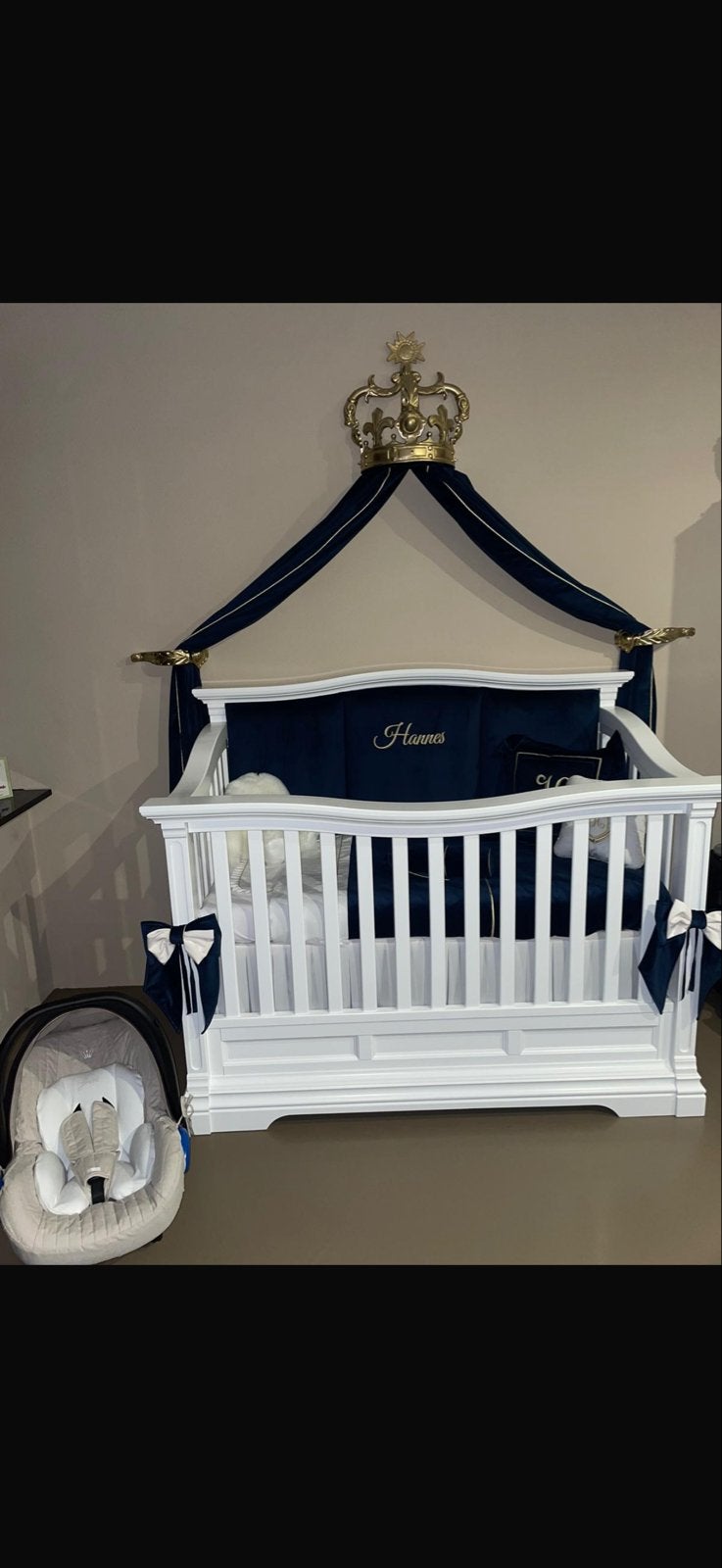 Romina Imperio Meegroeibed met Aankleding, Ophalen, 70 tot 85 cm, 140 tot 160 cm, Zo goed als nieuw
