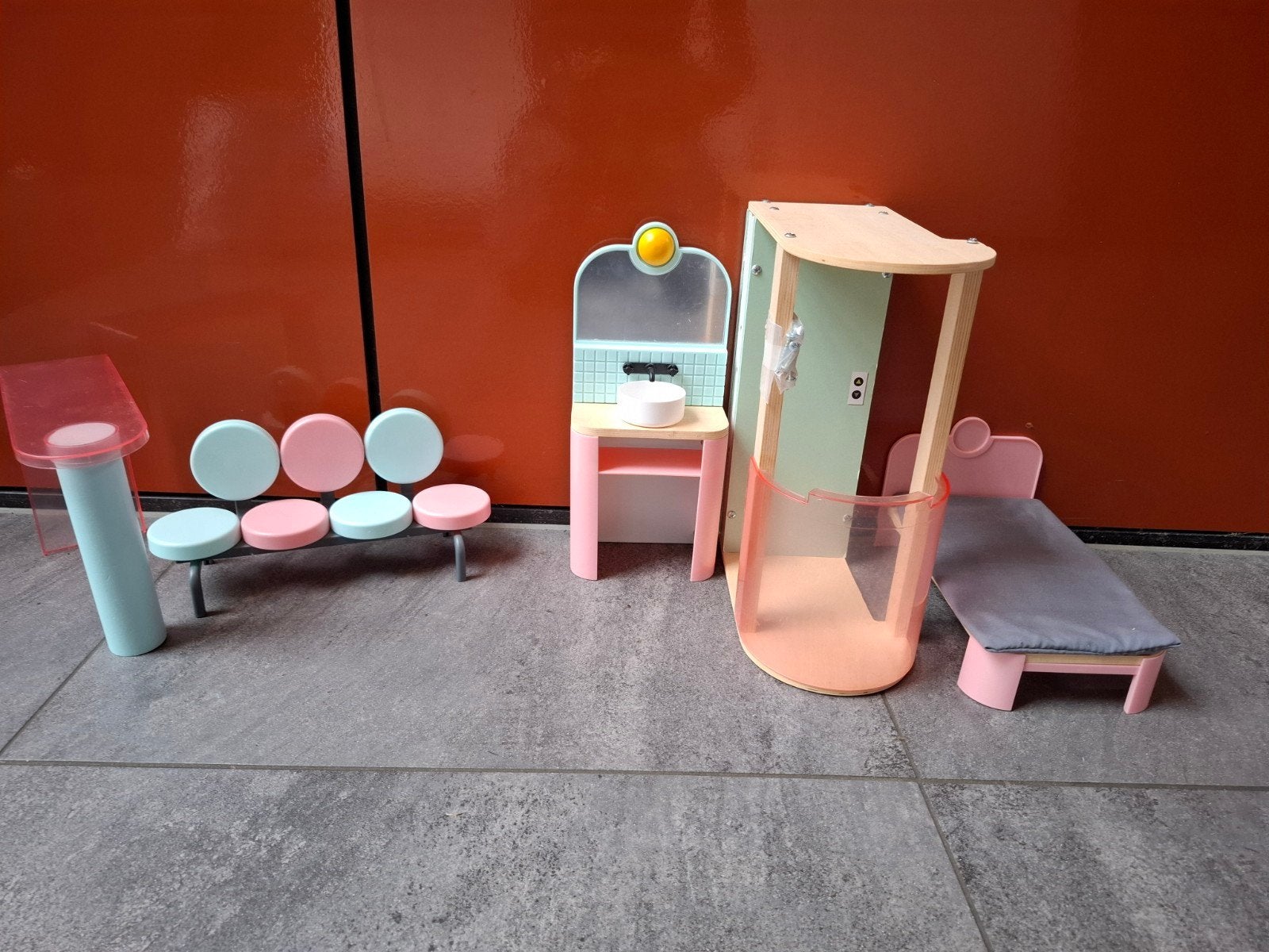 Barbie meubels, Ophalen, Gebruikt, Meubelstuk of Keukentje