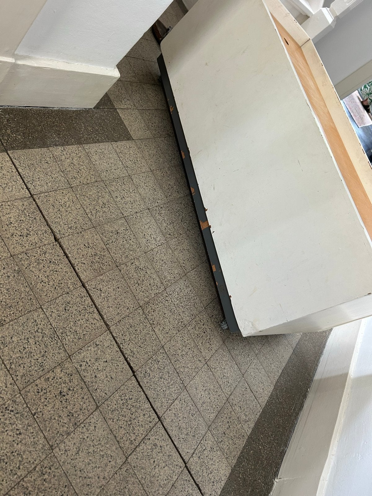 Houten opbergkist op wielen, Huis en Inrichting, Ophalen of Verzenden, Gebruikt, Overige houtsoorten