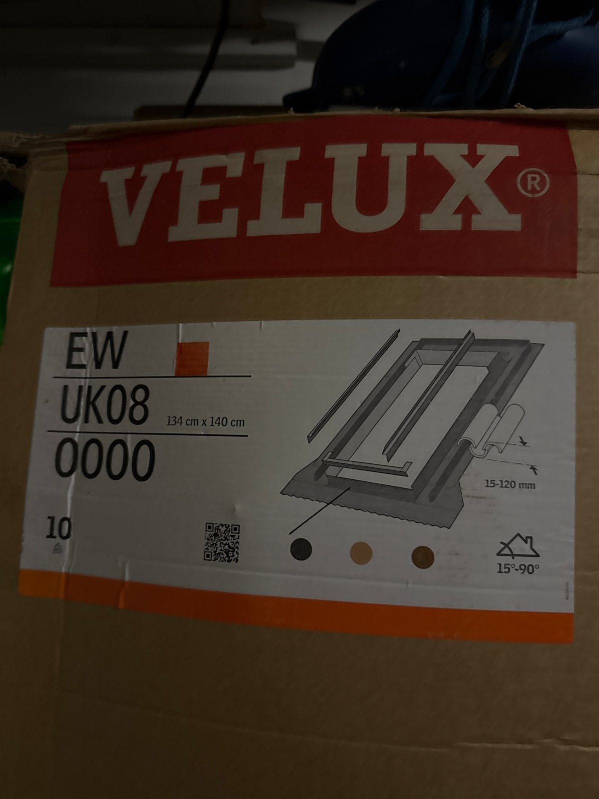 Velux gootstukken EW UK08 134x140 cm, Ophalen, 120 tot 160 cm, Nieuw, 120 tot 160 cm