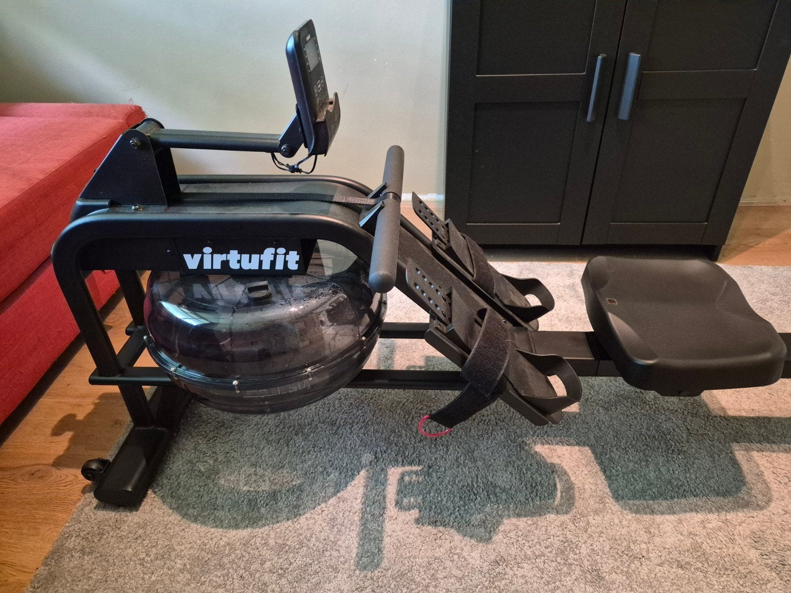 VirtuFit Aqua 100i Roeitrainer, Ophalen, Zo goed als nieuw, Rug, Metaal