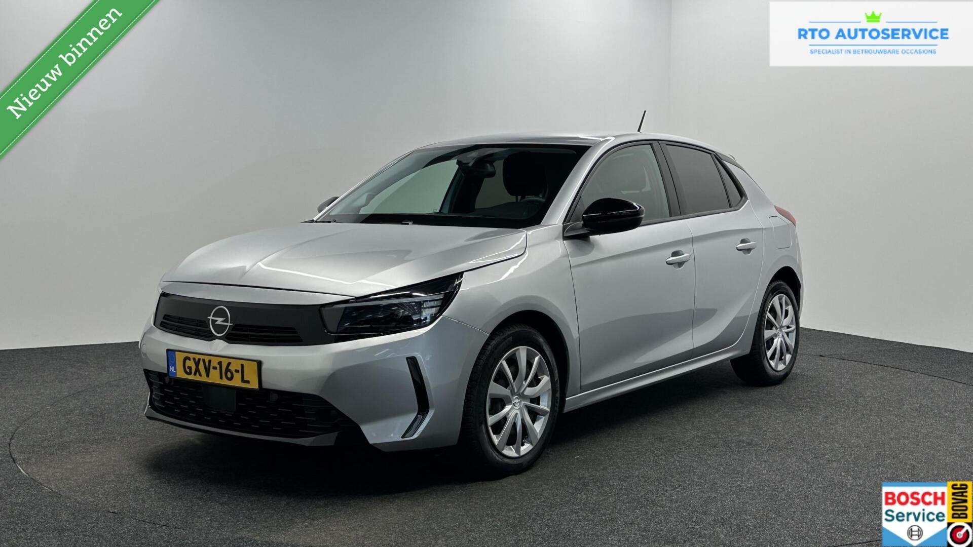 Opel Corsa 1.2 Edition CRUISE DAB CARPLAY LED 11000 KM., Auto's, Voorwielaandrijving, Stof, Gebruikt, Euro 6