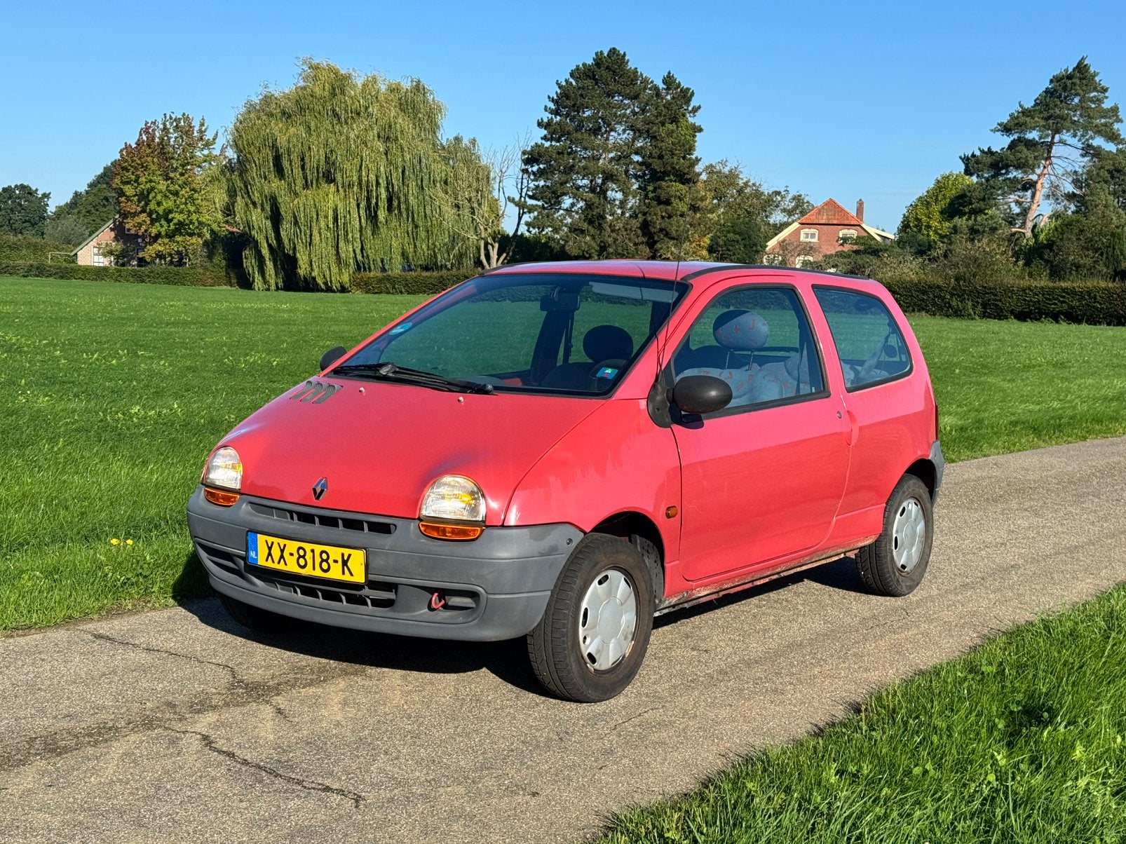 Renault Twingo 1993 Rouge Corail, 13 km/l, 54 pk, 4 stoelen, Bedrijf