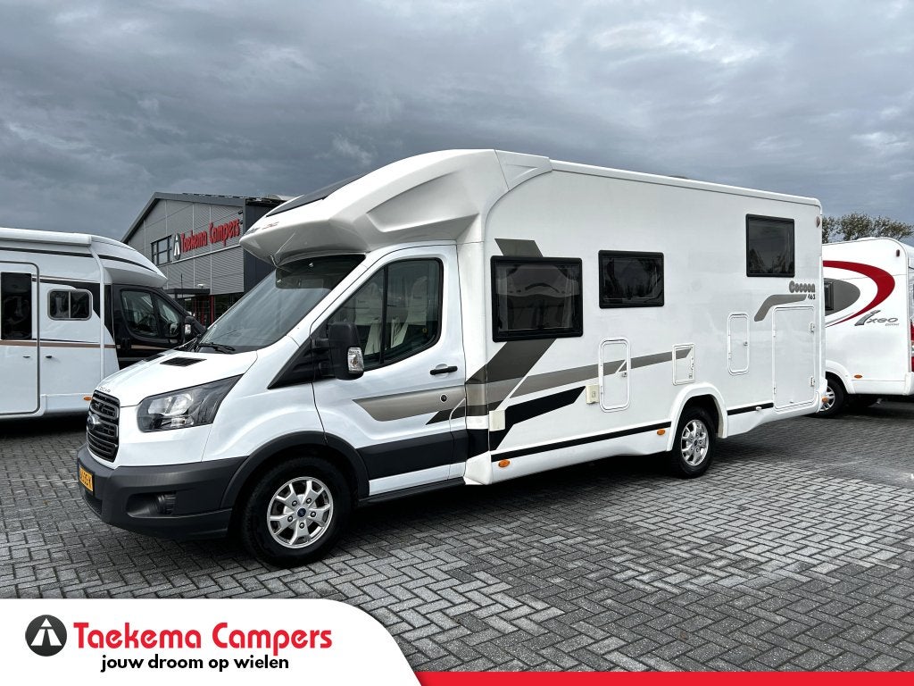 Ford Benimar Tessoro 463 Enkele-bedden/Hefbed/2017/Euro-6!, Caravans en Kamperen, Ford, 7 tot 8 meter, Bedrijf, Half-integraal