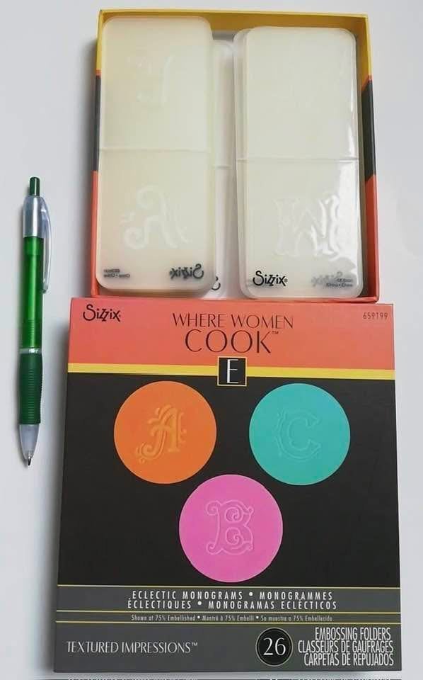 Sizzix embossing alfabet nw, Hobby en Vrije tijd, Kaarten | Zelf maken, Ophalen of Verzenden, Nieuw, Overige thema's, Pons of Mal