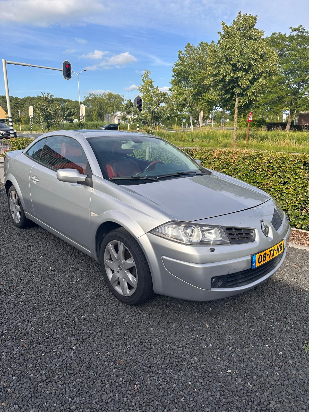 Renault Mégane 2.0 16V Cabrio 2007 Grijs, Voorwielaandrijving, 1998 cc, Bluetooth, 4 cilinders