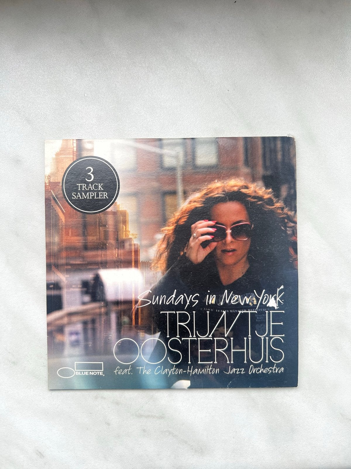 Trijntje Oosterhuis - Sundays in New York (Sampler), Ophalen of Verzenden, 1980 tot heden, Gebruikt, Jazz