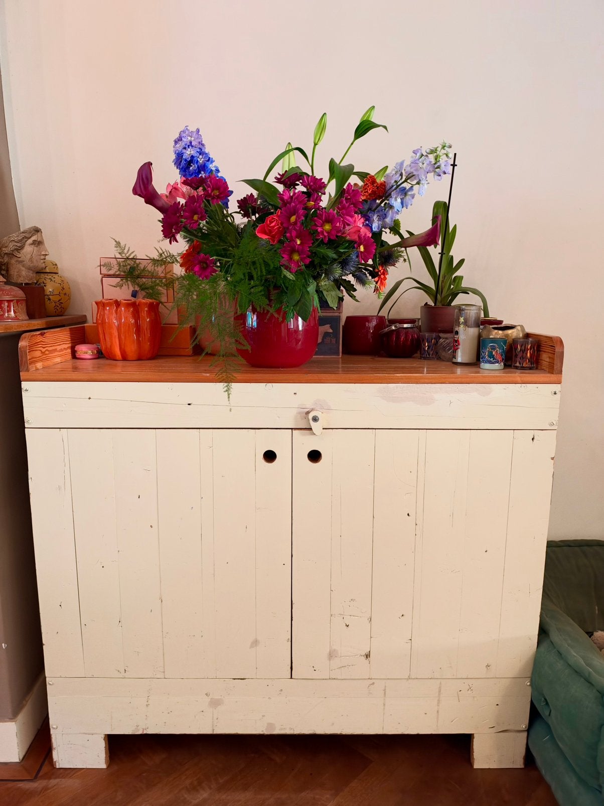 Piet Hein Eek Commode/ kast wit, Ophalen, Zo goed als nieuw, 50 tot 75 cm, 100 tot 150 cm