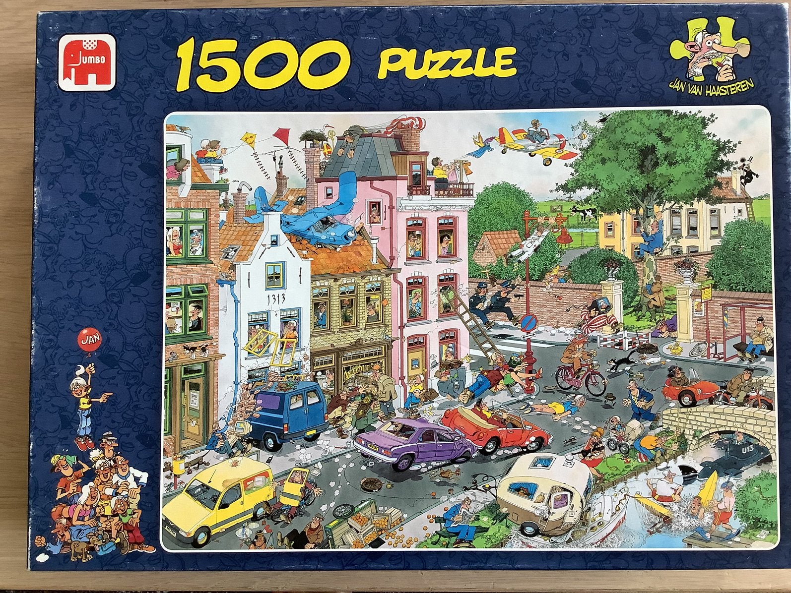 Jan van Haasteren, Ophalen, 500 t/m 1500 stukjes, Gebruikt, Legpuzzel