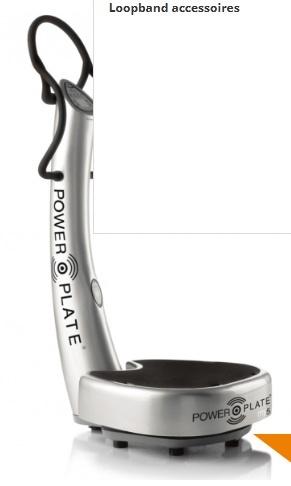 & Powerplate MY5 Trilplaat zilver, Sport en Fitness, Ophalen, Zo goed als nieuw, Lichaamsverzorging