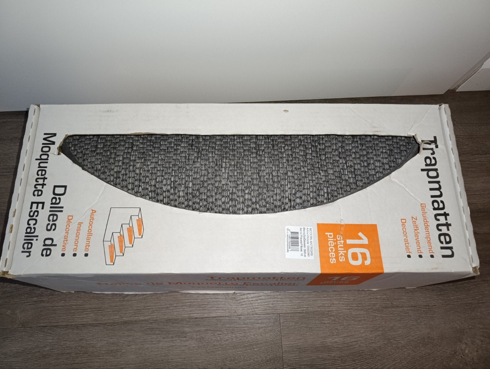 halve maantjes trapbekleding 15 stuks !, Ophalen, Overige materialen, Plinten