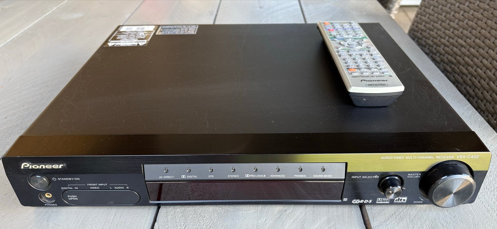 Pioneer VSX-C402 Audio/Video Multi-Channel Receiver, Ophalen, Gebruikt, 60 tot 120 watt, Pioneer
