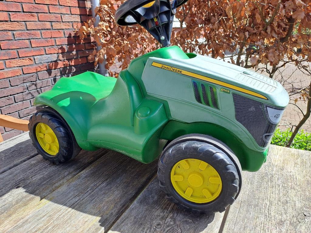 Looptrekker John Deere, Kinderen en Baby's, Speelgoed | Buiten | Voertuigen en Loopfietsen, Ophalen, Gebruikt, Loopvoertuig