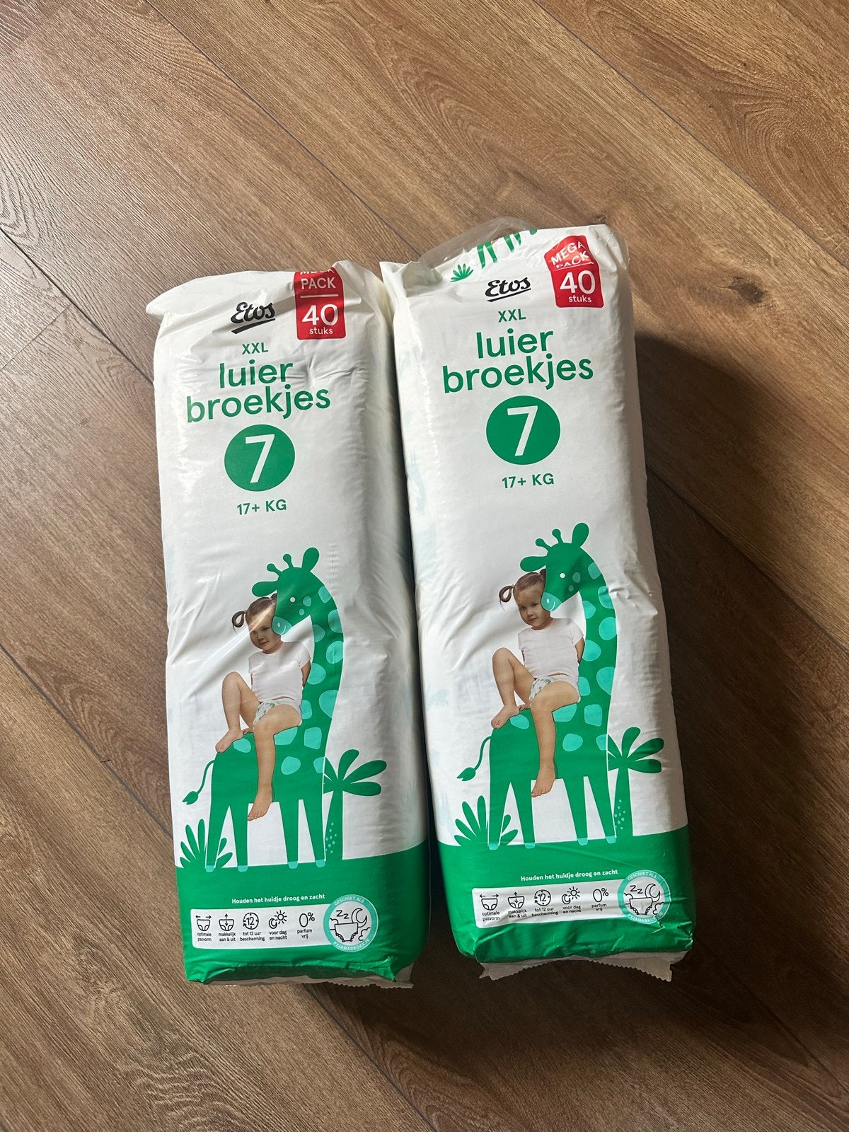 2x Etos Luierbroekjes Maat - totaal 110 stuks, Ophalen, Nieuw
