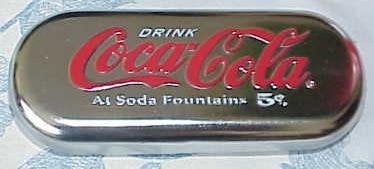 Coca Cola blik bril etui Drink Coca-Cola at soda foundations, Ophalen of Verzenden, Nieuw, Gebruiksvoorwerp