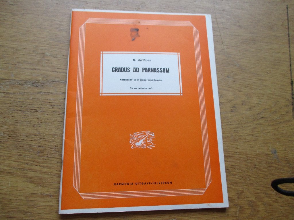 S.DE BOER - NOTENBOEK VOOR JONGE KOPERBLAZERS, Ophalen of Verzenden, Gebruikt, Les of Cursus, Populair