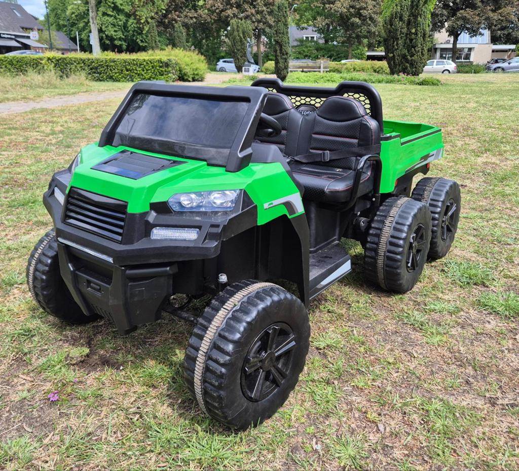 Elektrische auto, 24V Gator Farm Truck, 2 persoons, kantelba, Kinderen en Baby's, Ophalen, Zo goed als nieuw