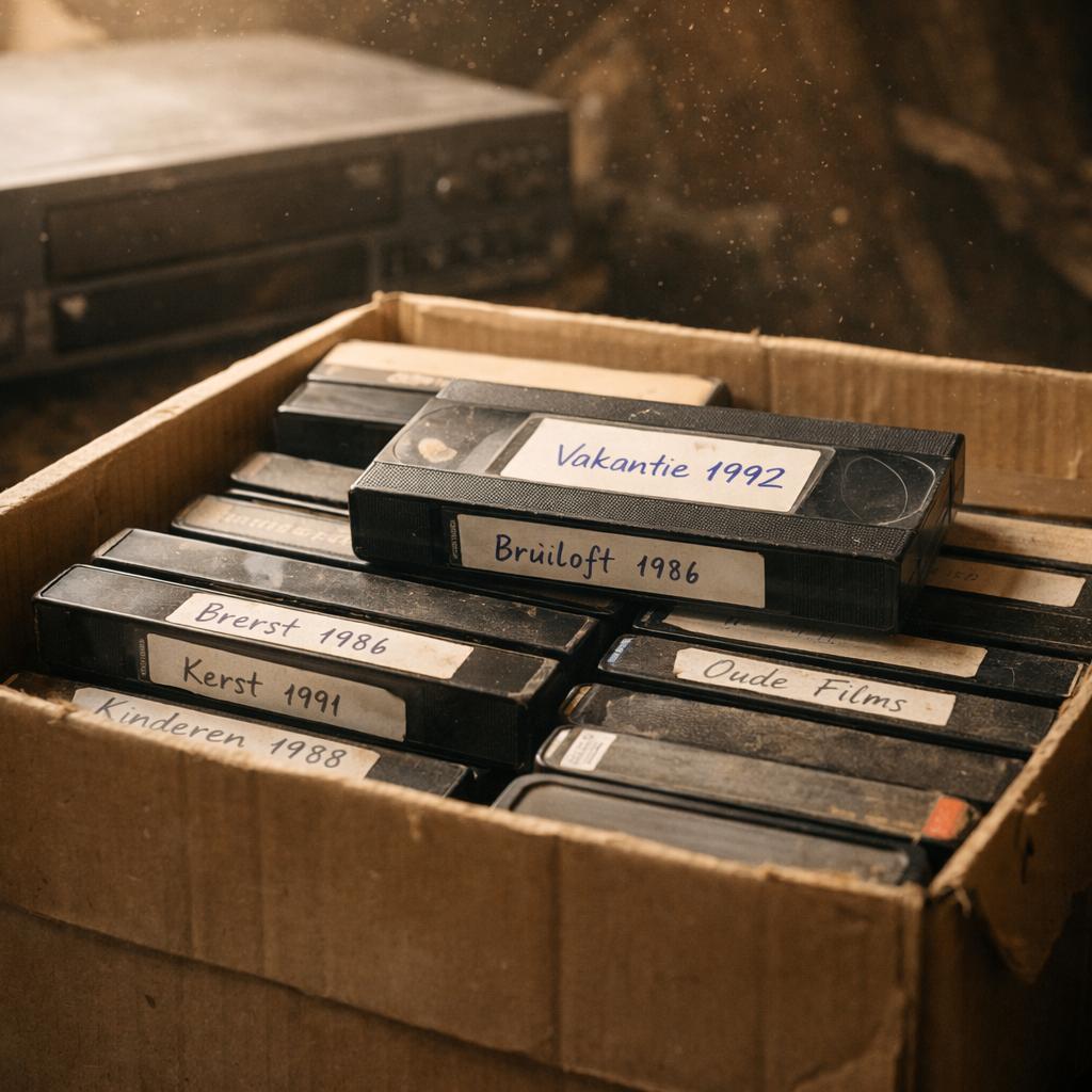 VHS-speler videospeler of S-VHS recorder voor familiebeelden, Ophalen of Verzenden, Gebruikt, VHS-speler of -recorder